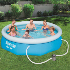 Надувной бассейн Bestway 57270/57109 (305х76 см) с картриджным фильтром Белая Церковь