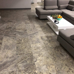 Travertine Травертин Серый Silver Filled&amp;Honed Premium 1,2*40,6*40,6 см Нова Прага