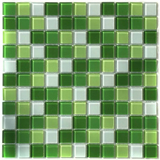  Мозаика стеклянная Aquaviva Сristall Green Light DCM173