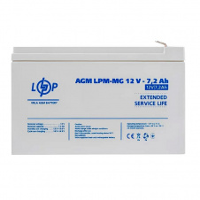 Фото - Аккумулятор мультигелевый LogicPower LPM-MG 12V - 7.2 Ah (LP6553) Аккумулятор мультигелевый LogicPower LPM-MG 12V - 7.2 Ah (LP6553)