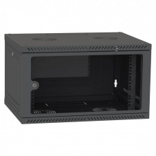 Шкаф настенный Ipcom 4U, 600*350, RAL9005 (СН-4U-060х035-ДС-9005)