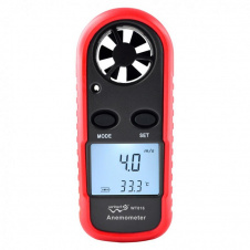Анемометр Wintact цифровой 0,1-30м/с, -10-45°C (WT816)