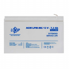 Аккумулятор мультигелевый LogicPower LPM-MG 12V - 7.2 Ah (LP6553) Борисполь