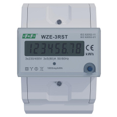 Трифазний лічильник електроенергії F&F WZE-3RST, 80A Чернігів