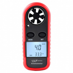 Анемометр Wintact цифровой 0,1-30м/с, -10-45°C (WT816) Косів