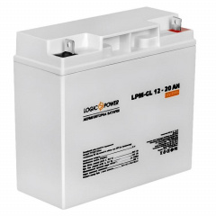 Аккумулятор LogicPower LPM-GL 12-20 AH 12В Буча