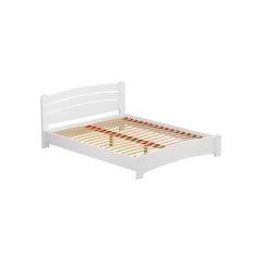 Ліжко дерев'яне Estella Венеція Люкс 160х200 Білий Щит 2Л4 Київ