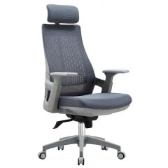 Крісло Patric AMF тканинне м'яке з підлокітниками підголівником механізм Tilt для роботи за комп'ютером Київ