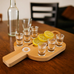 Поднос на подлокотник дивана с держателем для гаджетов,столик для еды с подоставкой для телефона и планшета (SW00400) Лозова