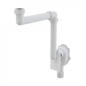 Сифон для раковины Alcaplast пластик, белый (A873)