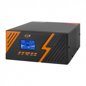 Источник бесперебойного питания LogicPower LPM - PSW-1500VA, 1050W, Black (22754)