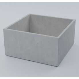 Вазон бетонный Тоскана 620x119x119 см, уличный садовый Футеровка крошкой