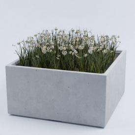 Вазон бетонный Тоскана 620x119x119 см, уличный садовый Художественная покраска