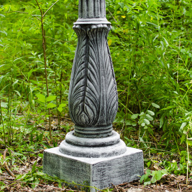Скульптура садовая "Фонарный столб №2" Художественная покраска