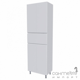 Напольный пенал СанСервис Hilton 60 белый