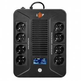 Линейно-интерактивный Источник бесперебойного питания LogicPower LP-800VA-8PS 480Вт (LP16161)