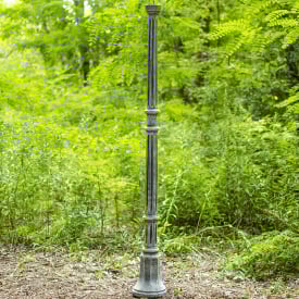 Скульптура садовая "Фонарный столб №1" RAL K7 Classic