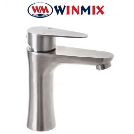 Змішувач для умивальника Winmix ASA-001-A (Chr-001-A) SUS304 з нержавіючої сталі, Польща