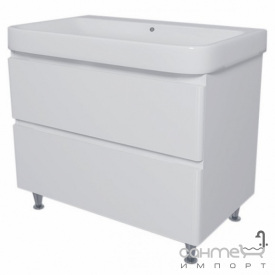 Напольная тумба под раковину СанСервис Hilton 80 Zen белая