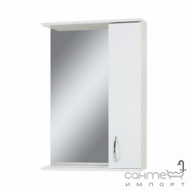 Зеркало с полкой справа СанСервис Эконом ZL-65 белый
