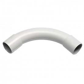 Поворот к жесткой трубы DKC на 90 градусов труба-труба, IP40, д.25мм (50425)
