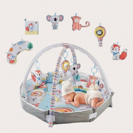 Розвиваючий килимок для дітей (немовлят) з дугами A1 (BabyMat-3M)