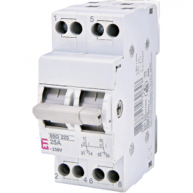 Переключатель нагрузки ETI SSQ 225 1-0-2 2p 25A (2421424)