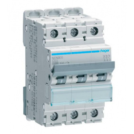 Вводный автомат NCN300 (3р,С,0,5А) Hager