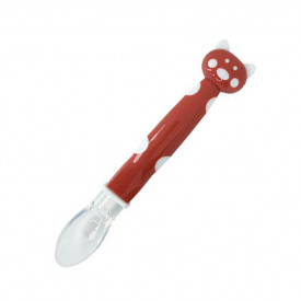 Дитяча силіконова ложка Хрюшка Mega Zayka MGZ-0114 (Brown)