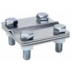 Соединитель «прут/полоса» DKC NG3127 Ø8-10мм 80х70мм из стали горячего цинкования