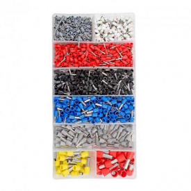 Кабельні клеми ізольовані для обтиску проводів 800 шт. (050692) HG
