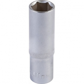 Насадка торцева MASTERTOOL 6-гранна 1/2 17 мм CRV GM (78-0517)