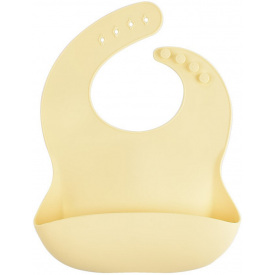 Слюнявчик силиконовый 2Life Y11 30х24 см Персиковый (vol-9734)