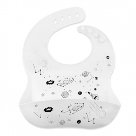 Слинявчик 2Life Космос Білий (v-12064)