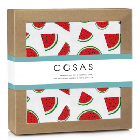 Байкові пелюшки WATERMELON COSAS Червоний 80х100 см