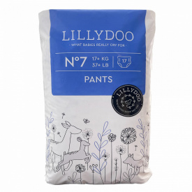 Підгузки-трусики Lillydoo 7 17+ кг 17 шт
