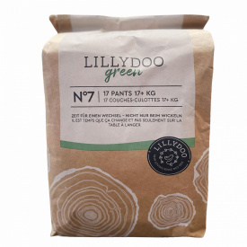 Еко підгузки-трусики Lillydoo Green 7 17+ кг 17 шт
