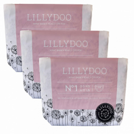 Підгузники Lillydoo 1 2-5 кг 84 шт