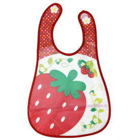 Слинявчик клейончастий "Strawberry" Mega Zayka MGZ-0605-6 на липучці