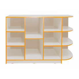 Стелаж дитячий для іграшок МАКСІ МЕБЛІ Ваніль (5102815)