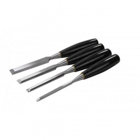 Стамески ТИТУЛ 4 шт (6/12/18/24 мм) пластикові ручки 14-1700