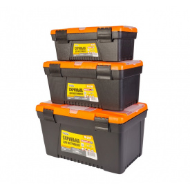 Ящики для інструментів комплект 3шт. 13 +15 +17 пласт.замки (79-2713/2715/2717) MASTERTOOL GM (79-2007)