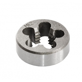 Плашка для нарізування різьблення M12*1,75 мм MASTERTOOL GM (15-0126)