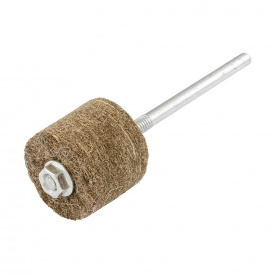 Насадка полірувальна MASTERTOOL GM з натуральної повсті жорстка для дриля 25 мм Ø 30 мм набір 6 шт (08-9230)