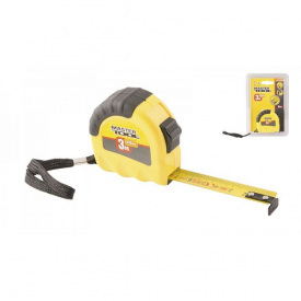 Рулетка 3 м*16 мм тип Shiftlock нейлонове покриття MASTERTOOL GM (62-3016)