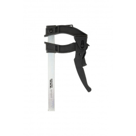 Струбцина рейкова швидкозатискна MASTERTOOL GM тип F 160х90 мм сила затискання 600 Н (07-0012)