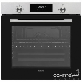 Встраиваемый электрический духовой шкаф Fabiano FBO 860 Inox черный/нержавеющая сталь