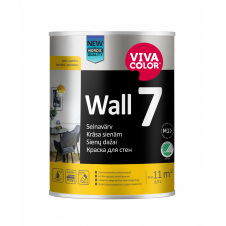 Фарба інтер'єрна Wall 7 матова база A біла 0,9 л