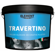 Декоративна штукатурка Element Décor Travertino фактурна 15 кг