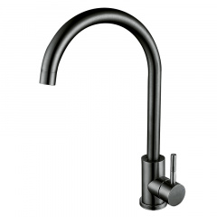 Смеситель для кухни Zerix LUX-011 Графит ZX4869 Ровно